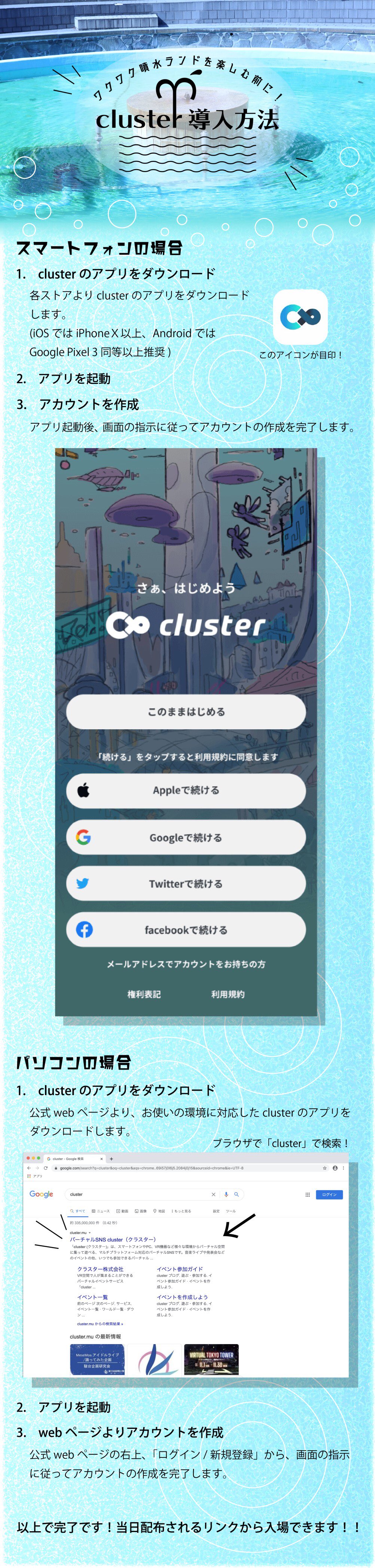 cluster説明