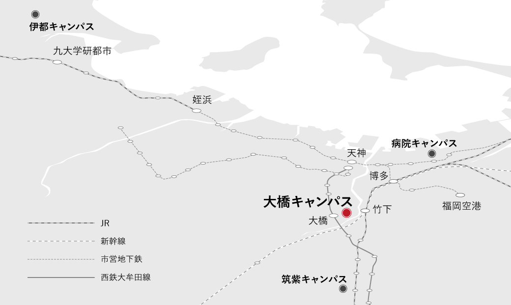 福岡市内MAP