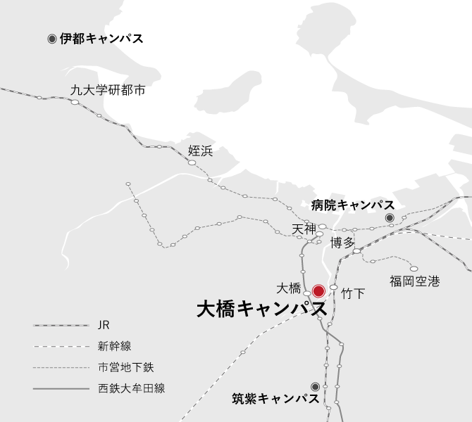 福岡市内MAP