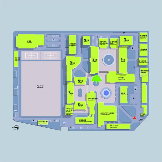 九州大学 大橋キャンパス キャンパスマップ